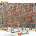 Powder coated heavy duty sheet metal storage pallet rack